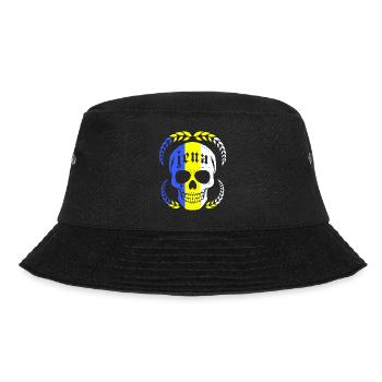 Jena Totenkopf - Bucket Hat - Schwarz - Vorne - Lela (165cm)