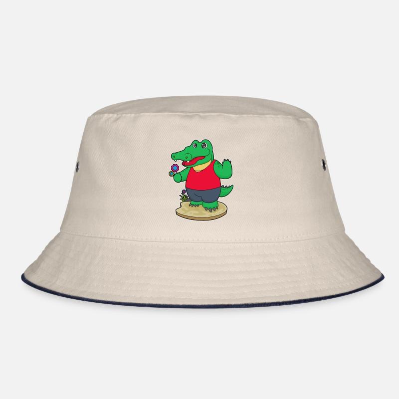 Crocodile aux fleurs Bob