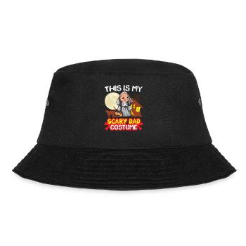 This Is My Scary Dad Costume Funny Halloween - Bucket Hat - black - Front - Lela (165cm)