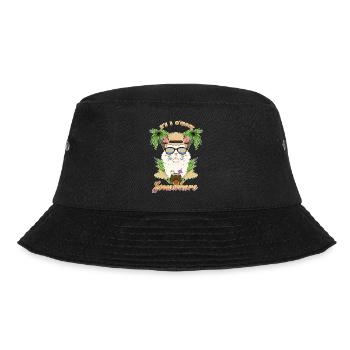 It Is 5 OClock Somewhere Drinking Turkish Angora - Bucket Hat - black - Front - Lela (165cm)