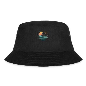 Cancun Mexico Stylish Souvenir Vacation - Bucket Hat - black - Front - Lela (165cm)