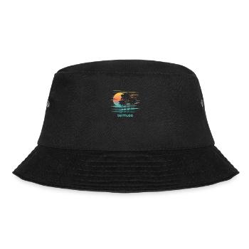 Bermuda Stylish Souvenir Vacation - Bucket Hat - black - Front - Lela (165cm)