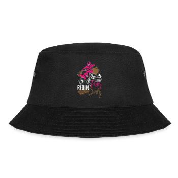 Quad Biker Motorcross Motorrad Motorradfahrer Gesc - Bucket Hat - Schwarz - Vorne - Lela (165cm)