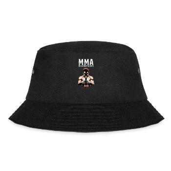 MMA Kämpfer Mixed Martial Arts - Käfig Free - Bucket Hat - Schwarz - Vorne - Lela (165cm)