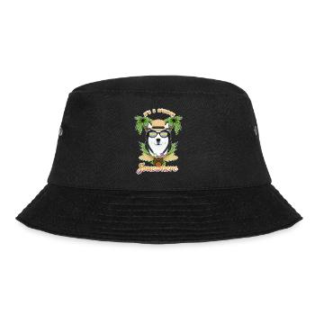 It Is 5 OClock Somewhere Drinking Husky - Bucket Hat - black - Front - Lela (165cm)