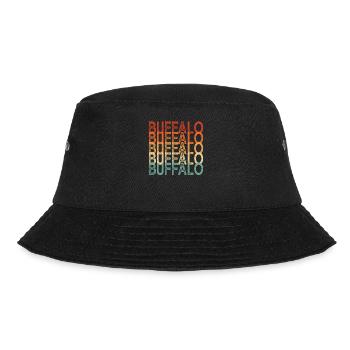 Büffel New York - Bucket Hat - Schwarz - Vorne - Lela (165cm)