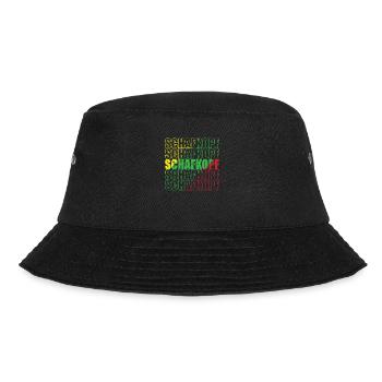 Schafkopf Kartenspiel Spielkarte Hobby - Bucket Hat - Schwarz - Vorne - Lela (165cm)