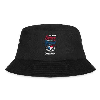 Lustiges Panama Panamaer Panamaerin Geschenk - Bucket Hat - Schwarz - Vorne - Lela (165cm)