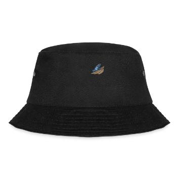 Pfeilgiftfrosch I Kröte Frosch Motiv für Amphibien - Bucket Hat - Schwarz - Vorne - Lela (165cm)