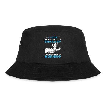 Snowmobile driver saying - Bucket Hat - black - Front - Lela (165cm)