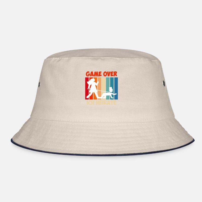 Game over - Ehemann Bräutigam Jungesellenabschied Bucket Hat