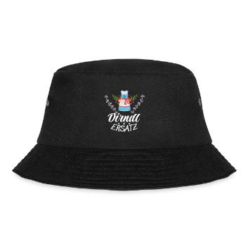 Dirndl Ersatz - Bucket Hat - Schwarz - Vorne - Lela (165cm)