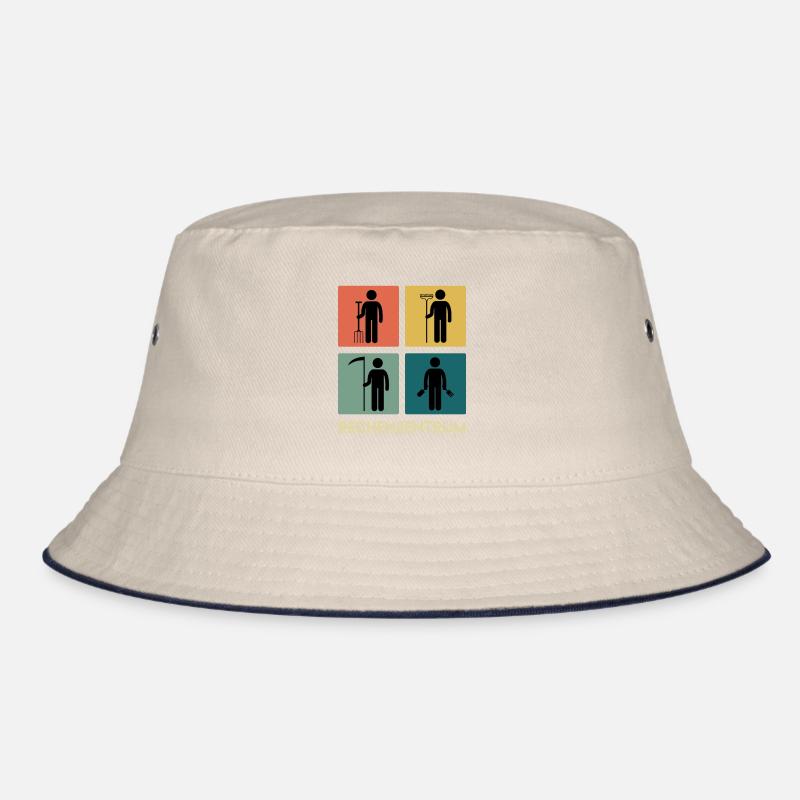 Rechenzentrum Garten Rechen Gärtner Bucket Hat