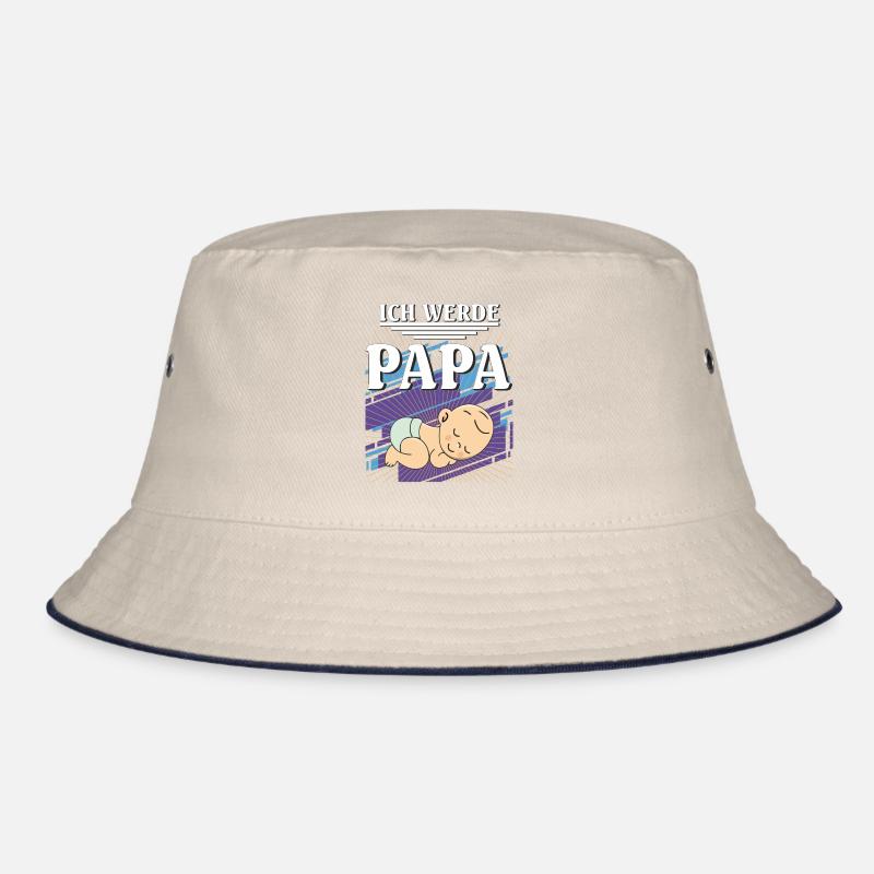 ICH WERDE PAPA Bucket Hat