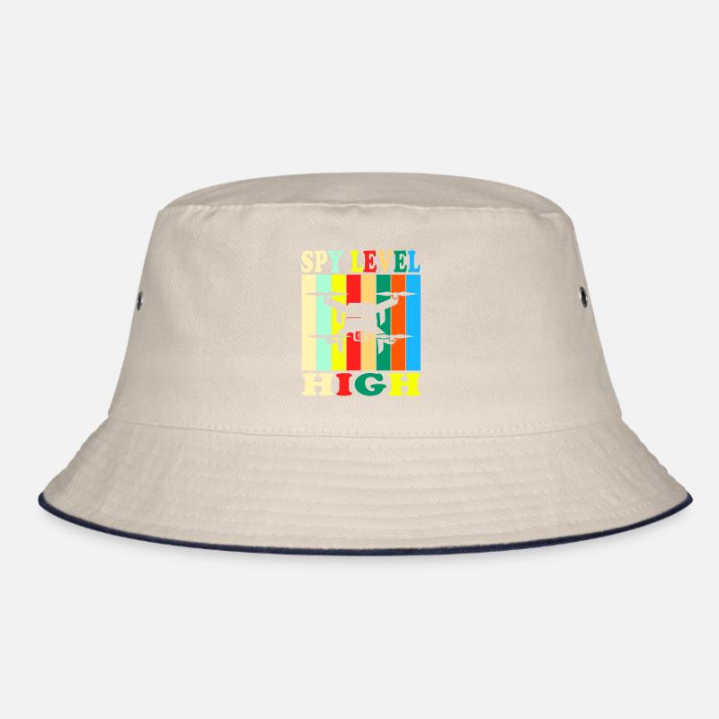 Spy Level High Spy Mode On Hidden Bucket Hat