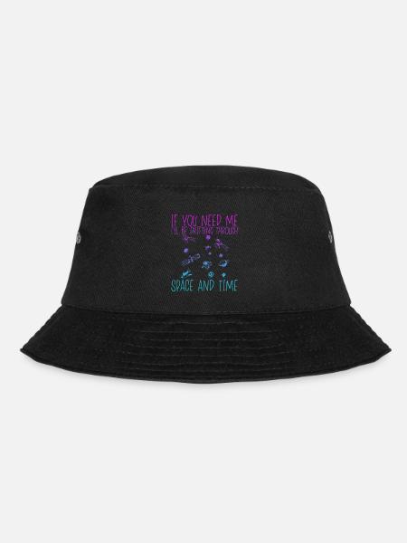 I'll Be Drifting Through Space And Time 3 - Bucket Hat - Schwarz