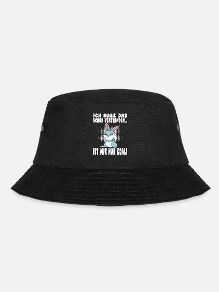 Ich Habe Das Schon Verstanden Ist Mir Nur Egal - Bucket Hat - Schwarz