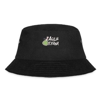 Aqua Tofana Conspiracy Crime Fan Vintage - Bob - noir - Devant - Lela (165cm)