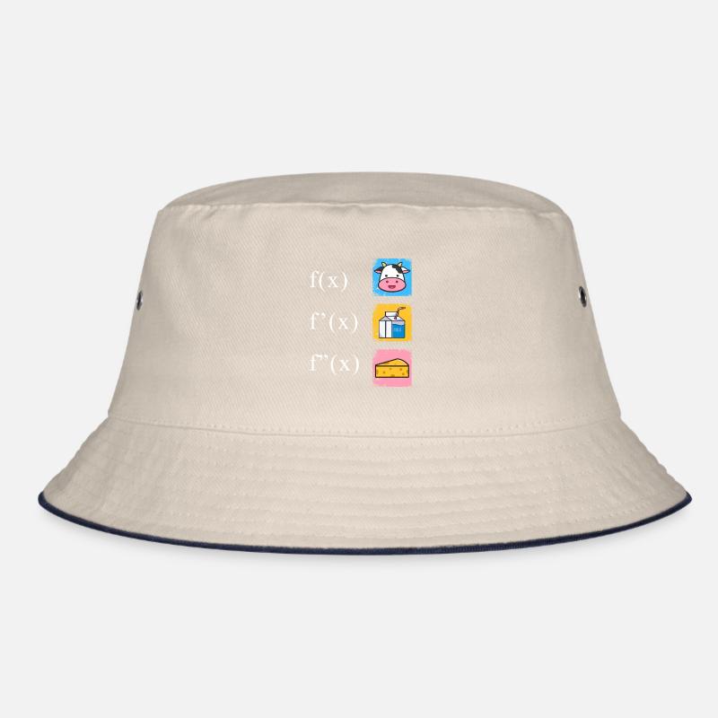 Mathe Ableitung Kuh Milch Käse Bucket Hat