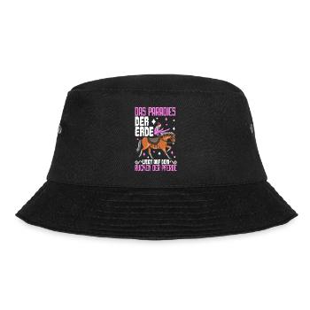 Voltigieren - Bucket Hat - Schwarz - Vorne - Lela (165cm)