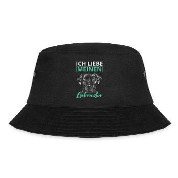 Labrador - Bucket Hat - Schwarz - Vorne - Lela (165cm)