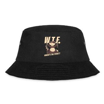 Ferret Marten Animal - Bucket Hat - black - Front - Lela (165cm)