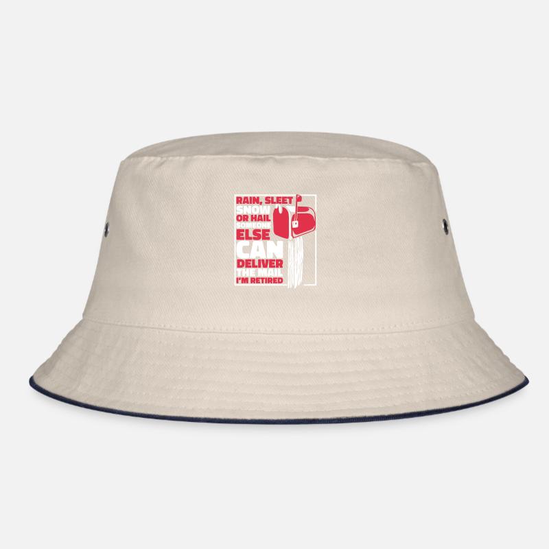 Postman Postal employee Post Parcel carrier Bucket Hat