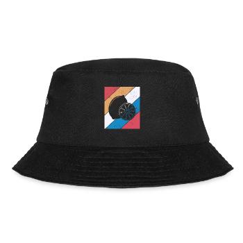 Lemon Fruit Lover Retro Lemonade Gift idea - Bucket Hat - Schwarz - Vorne - Lela (165cm)