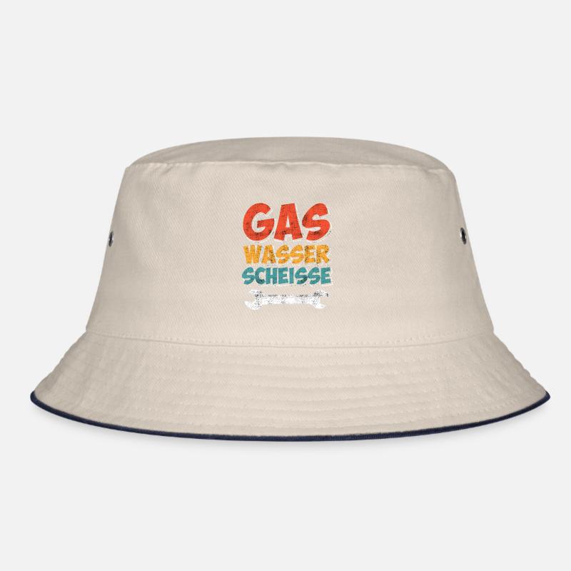 Gas Wasser Scheiße Bucket Hat