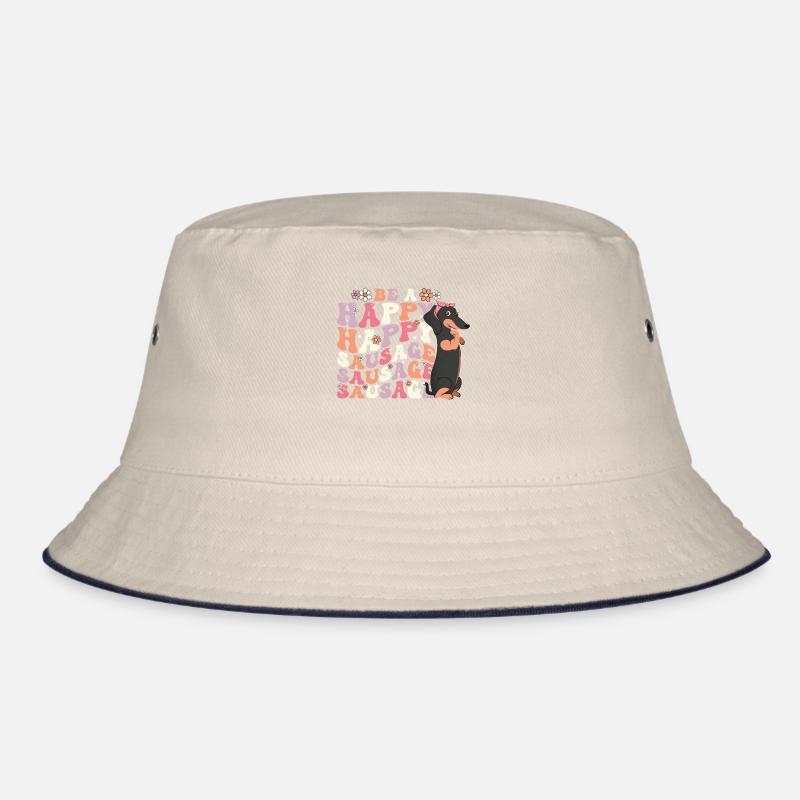 Sei eine glückliche Wursthundmutter Bucket Hat