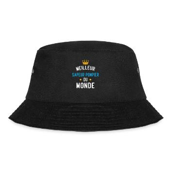 Cadeau Meilleur sapeur pompier du monde - Bob - noir - Devant - Lela (165cm)