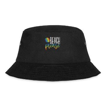 Beach Please - Bucket Hat - black - Front - Lela (165cm)