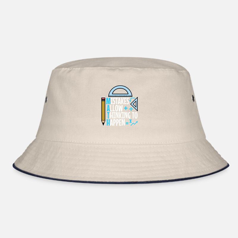 Mistakes Allow Thinking To Happen Bucket Hat