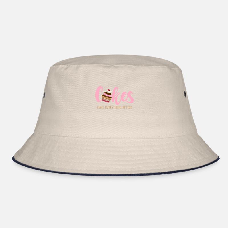 Kuchen Backen Bäcker Konditor Bucket Hat