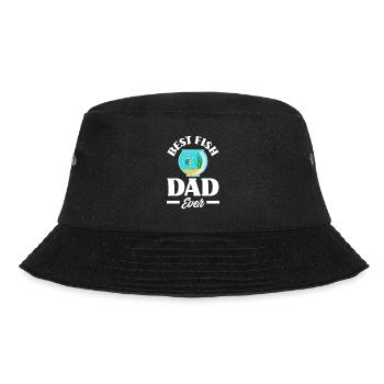 Funny Aquarist Aquarist Aquarium Gift - Bucket Hat - black - Front - Lela (165cm)