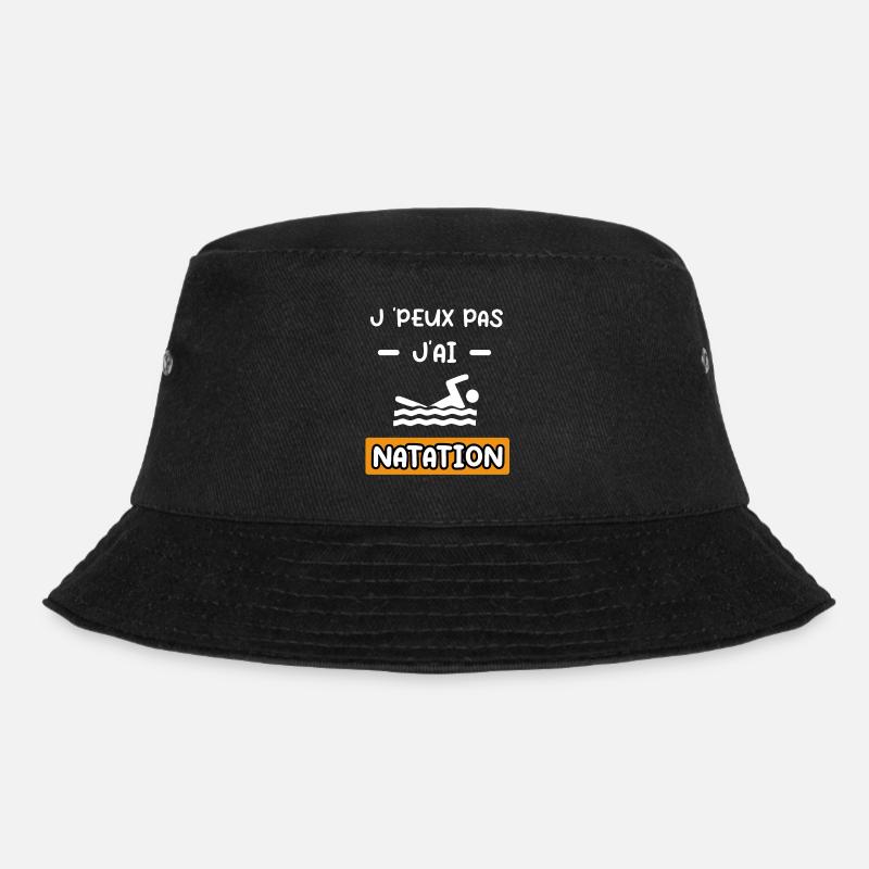 je peux pas j'ai natation cadeau natation - Bob - noir