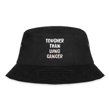 Härter Als Lungenkrebs - Bucket Hat - Schwarz - Vorne - Lela (165cm)