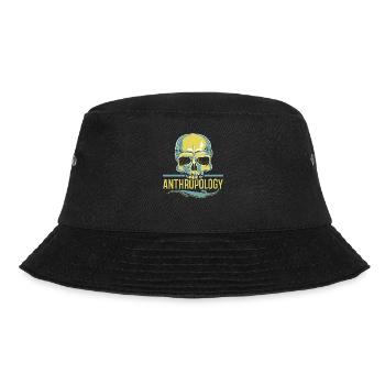 Anthropologielehrer Wissenschaft Anthropologe - Bucket Hat - Schwarz - Vorne - Lela (165cm)