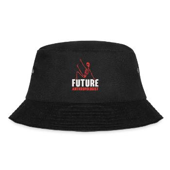 Zukünftiger Anthropologe Wissenschaft Anthropologi - Bucket Hat - Schwarz - Vorne - Lela (165cm)