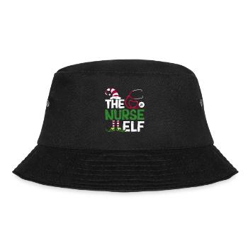 Funny Matching Family Pajama Group Christmas - Bucket Hat - black - Front - Lela (165cm)