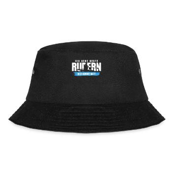 Rudern Kanu Kajak Ruderer Rudersport - Bucket Hat - Schwarz - Vorne - Lela (165cm)