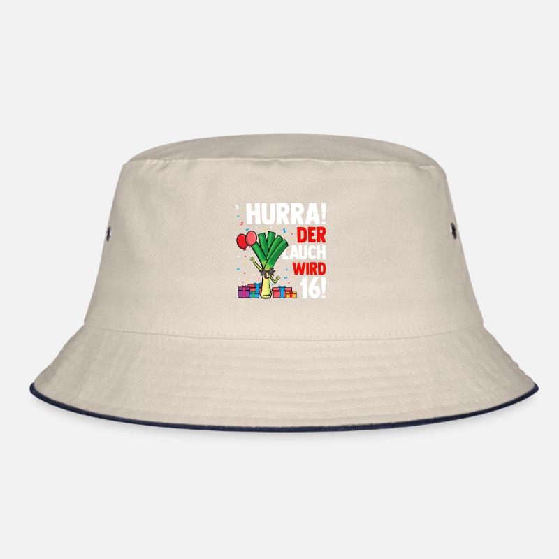 Hurra der Lauch wird 16 Bucket Hat