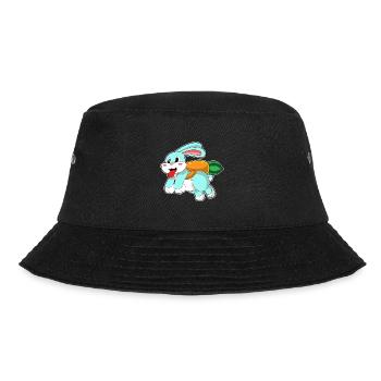 Rabbit Carrot - Bucket Hat - black - Front - Lela (165cm)