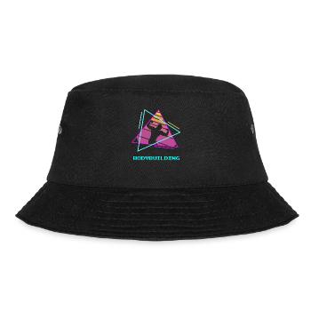 Rétro Vintage Classique Musculation Bodybuilder - Bob - noir - Devant - Lela (165cm)