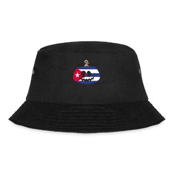 Hungary Halloween Pumpkin - Bucket Hat - black - Front - Lela (165cm)