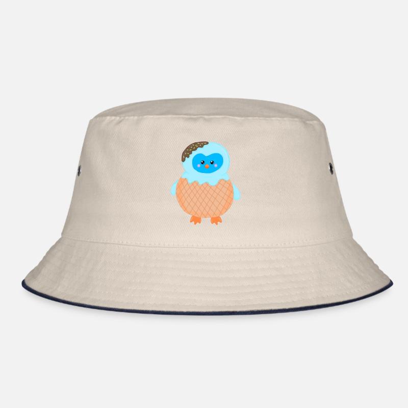 icecream pingu Bucket Hat