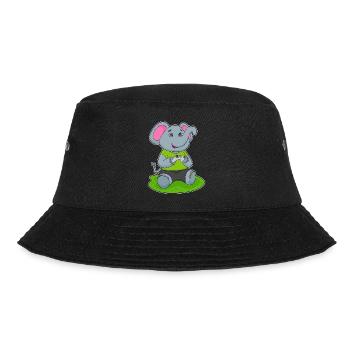 Elephant Gamer Controller - Bucket Hat - black - Front - Lela (165cm)