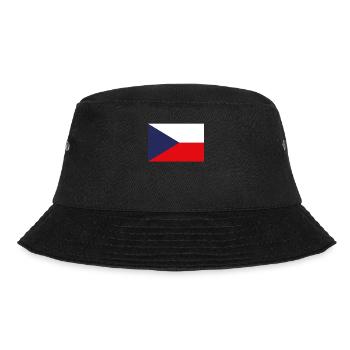 Offizielle tschechische Flagge Tschechische Republik Country Pride - Bucket Hat - Schwarz - Vorne - Lela (165cm)