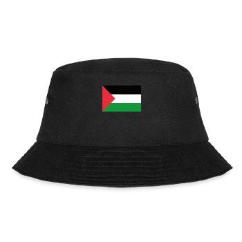 Drapeau officiel de la Palestine Fierté du pays palestinien - Bob - noir - Devant - Lela (165cm)