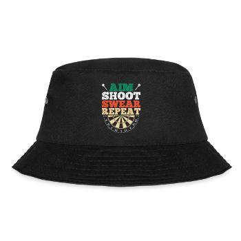 Dart Sayings Darts Darts Dartboard Dart - Bucket Hat - black - Front - Lela (165cm)